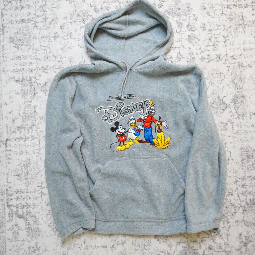 Vintage Disney The Original Crew Rare Fleece Oversized Hoodie - Women's XL